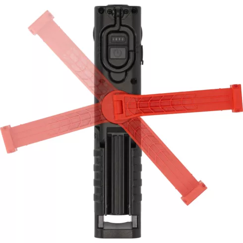 HL 600 AD akkus kézilámpa, dinamós, 10W, 600+180 lm, 30m hatótáv, 18650 Li-Ion 3,7V/2,5Ah, IP54       E1178590200