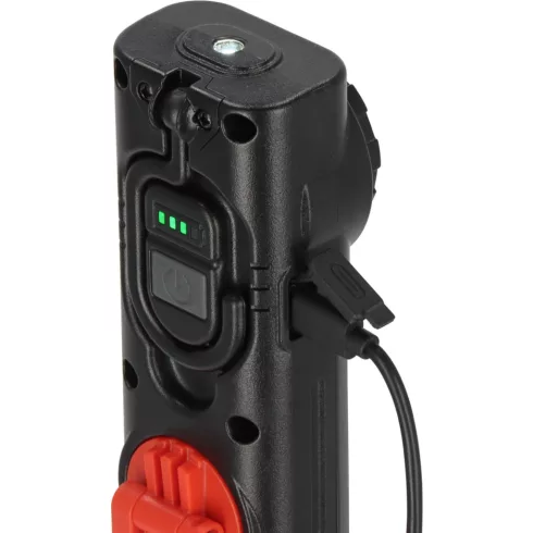 HL 600 AD akkus kézilámpa, dinamós, 10W, 600+180 lm, 30m hatótáv, 18650 Li-Ion 3,7V/2,5Ah, IP54       E1178590200