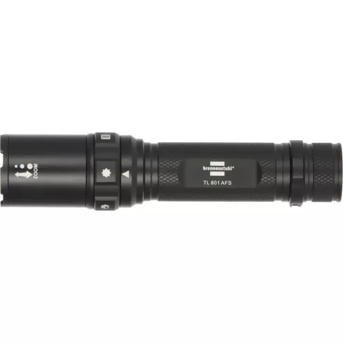 TL 801 AFS LuxPremium akkus zseblámpa, 800lm, 6500K, 230m táv, Li-Ion 3,7V/4,0Ah, OSRAM LED, IP44     E1178600210