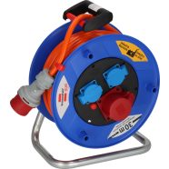   Garant ST CEE kábeldob 320, 30m AT-N07V3V3-F 5G2.5 narancssárga, IP44, 2 aljzat 230V/16A + 1 CEE alj  E1187768525