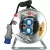 Garant SK CEE kábeldob 240, 20m H07RN-F 3G2.5 fekete, IP44, 2 CEE aljzat 230V/16A csapfedéllel, acél  E1195786020