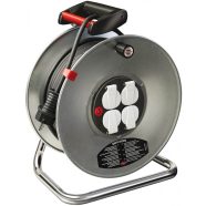   Garant SK kábeldob 240, 25m H05RR-F 3G1.5 fekete, IP44, 4 aljzat 230V/16A csapfedéllel, acél dobtest  E1198528