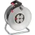 Garant SK kábeldob 290, 50m H05VV-F 3G1.5 fekete, IP20, 4 aljzat 230V/16A csapfedéllel, acél dobtest  E1198568