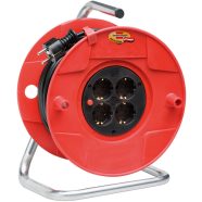   BAT 260 kábeldob IP20 230V/16A 25m H05VV-F 3G1.5 fekete (54db/raklap)                                 E1219158