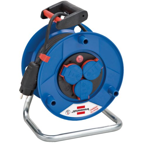 Garant ST kábeldob 290, 33m H07RN-F 3G2.5 fekete, IP44, 3x aljzat 230V/16A csapfedéllel               E1233126
