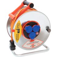   Garant SK + Bretec kábeldob 290, 25m AT-N07V3V3-F 3G1.5, IP44, 3x aljzat 230V/16A csapfedéllel        E1309508120