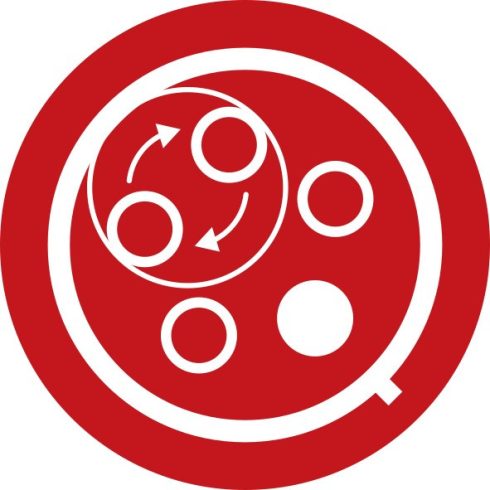 Brobusta CEE kábeldob 380, 40m AT-N07V3V3-F 5G2,5 narancs, IP44, 1x CEE 400V/16A, 6x aljzat 230V/16A  E1319108