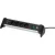 Alu-Office-Line elosztó, 4 aljzat + 1x USB PD + 1 x USB A, kapcsolóval, 1,8m H05VV-F3G1.5, fekete/ez  E1391040420