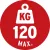 Acél munkaállvány, állítható magasságú lábakkal (max. 83cm), összecsukható, max. 120kg-ig terhelhető  E1444610