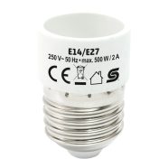   Foglalat átalakító adapter, HSO                                                                       E14/E27