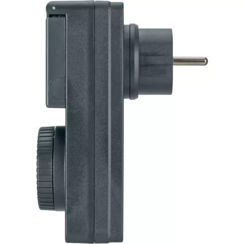 Mechanikus kültéri időkapcsoló, szürkület érzékelővel, IP44, földelt alj, antracit, DDT               E1506120