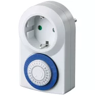   Mechanikus időkapcsoló, napi, IP20, min. 15 perc, földelt alj, fehér, MMZ 20                          E1506160