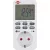 Digitális időkapcsoló, heti, földelt alj, visszaszámlálós, fehér, Comfort-Line                        E1506320