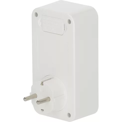 Ecolor fogyasztásmérő, ECL EM-2, 2 egyedileg beállítható villamosenergia-tarifa, F dugalj, fehér/fek  E1506600100