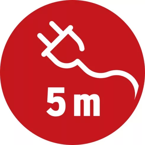Kerti aljzat földelő tüskével, időzítővel, 2 alj csapfedéllel, IP44, 5m H07RN-F 3G1.5, fekete         E1506880