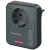 Túlfeszültségvédő adapter, földelt alj, 13500A, antracit                                              E1506996
