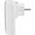 Hálózati aljzat, védőérintkezős + USB-C PD 20W + USB-A 18W, max. 16A/3680W, IP20, fehér               E1508210010