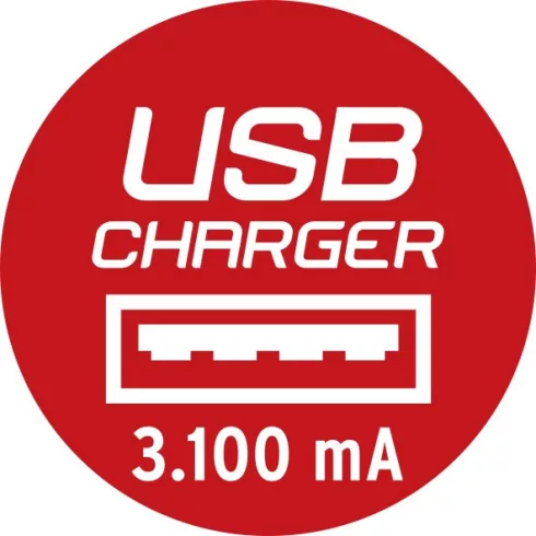 Premium-Line elosztó, 6 aljzat + 2x USB A (töltő), 60.000A túlfeszültség-védelemmel, kapcsolóval, 3m  E1951160606