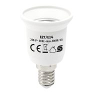   Foglalat átalakító adapter, HSO                                                                       E27/E14
