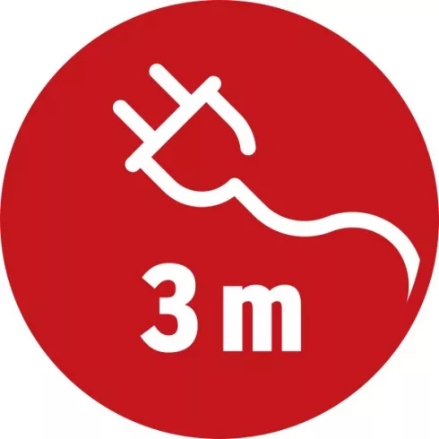 Premium-Line Technik elosztó, 5 aljzat, egyedileg kapcsolható, 3m H05VV-F 3G1,5, fekete/világosszürk  E6050077