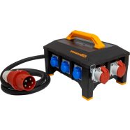   professionalLINE Gumi áramelosztó 63A CEE dugóval, IP44, 2m kábellel H07RN-F 5G16,0                   E9150638160