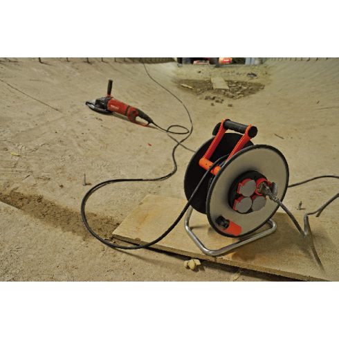 professionalLINE SteelCore kábeldob IP44 25m narancssárga AT-N07V3V3-F 3G1.5                          E9191258300