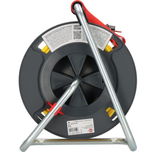 Professional kábeldob 300 ST, 5 x F aljzat, 300mm dobátmérő, 25m AT-N07V3V3-F 3G1.5 sárga, IP44       E9231210400