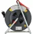 Professional kábeldob 300 ST, 5 x F aljzat, 300mm dobátmérő, 40m AT-N07V3V3-F 3G1.5 sárga, IP44       E9231410400