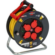   Professional kábeldob ST 300, 5 x F aljzat, 300mm dobátmérő, 25m AT-N07V3V3-F 3G2.5 sárga, IP44       E9232210420