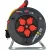 Professional kábeldob 320 ST, 5 x F aljzat, 320mm dobátmérő, 40m AT-N07V3V3-F 3G2.5 sárga, IP44       E9232410410