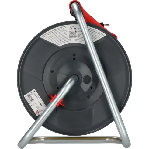 Professional kábeldob 320 ST, 5 x F aljzat, 320mm dobátmérő, 40m AT-N07V3V3-F 3G2.5 sárga, IP44       E9232410410