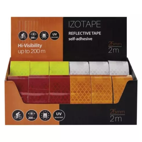 Öntapadós fényvisszaverő szalag 25/2                                                                  F6070