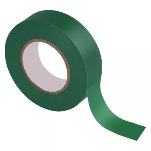 Szalag PVC szigetelő 19/20 zöld, 10db/fólia                                                           F61929