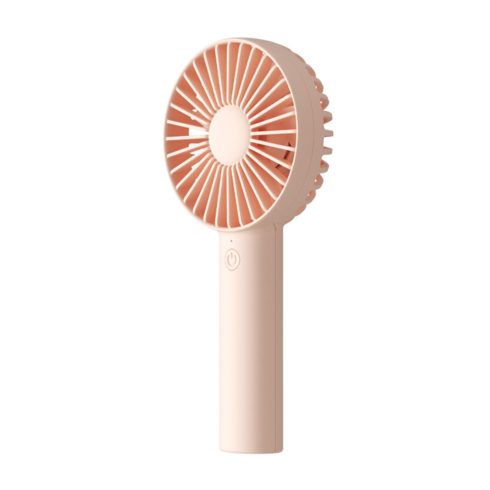 JisuLife kézi ventilátor, 3 fokozat, 2000mAh akkumulátor, rózsaszín, HSO                              FA21PINK