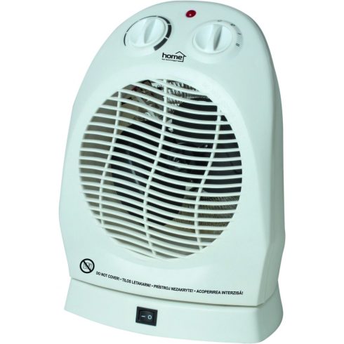 Fűtőtest, ventillátoros, oszcilláló2 fűtési fokozat: 1000 W / 2000 Wmechanikus termosztátkapcsolható  FK1/O