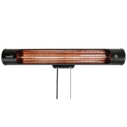   Fali fűtőtest- 2 fűtési fokozat: 600 W / 1200 W- zsinórkapcsoló és fokozatvisszajelző- karbonszálas,  FK25