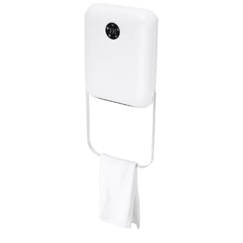 Fürdőszobai PTC fűtőtest törölközőszárítóval, 2000W, 2+ventilátor fokozat, távirányító, IP22, HSO     FKF26201