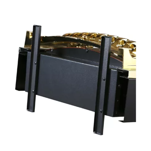 Szabadon álló elektr.látványkandalló, max.2000W, LED lángeffekt, 2 fokozat, mechanikus vezérlés, HSO  FKK25G