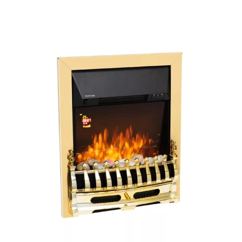 Beépíthető elektr.látványkandalló, max.2000W, LED fény, 2 fokozat, távirányító, heti időzítés, HSO    FKKI25G