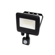   LED-es fényvető, mozgásérzékelős 30 W, 2400 lm, IP65, HSO                                             FLLPIR30