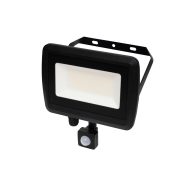   LED-es fényvető, mozgásérzékelős 50 W, 4000 lm, IP65, HSO                                             FLLPIR50