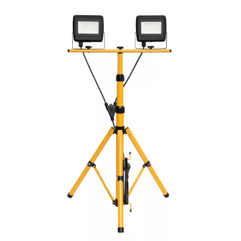 Állványos LED-es fényvető, 2 x 30 W, 4000 lm, IP65, HSO                                               FLLSTAND2/30
