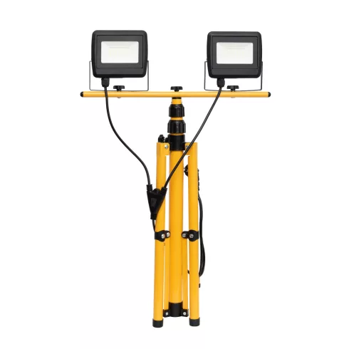 Állványos LED-es fényvető, 2 x 30 W, 4000 lm, IP65, HSO                                               FLLSTAND2/30