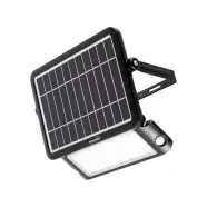   Szolár paneles LED reflektor, mozgásérzékelős 10 W 1000 LM, HSO                                       FLP1000SOLAR