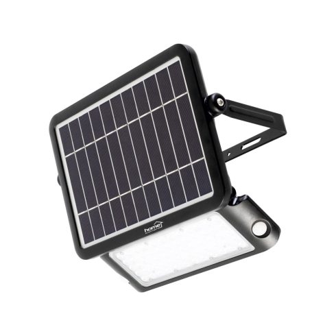 Szolár paneles LED reflektor, mozgásérzékelős 10 W 1000 LM, HSO                                       FLP1000SOLAR