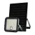 Szolár LED reflektor, PIR, 1500 lm, 3000/6000 K, 3600 mAh akku, 2 üzemmód, távirányítóval, IP65, HSO  FLP1500SOLAR