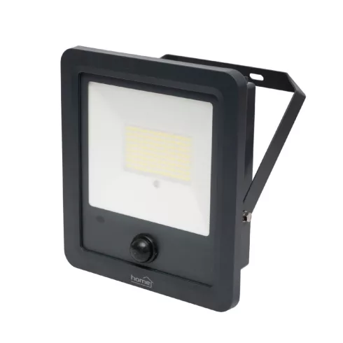Napelemes LED reflektor, 1800lm, 6000K, 112db SMD LED, 15 Ah akku, PIR, IP65, távirányítható, HSO     FLP1800SOLAR
