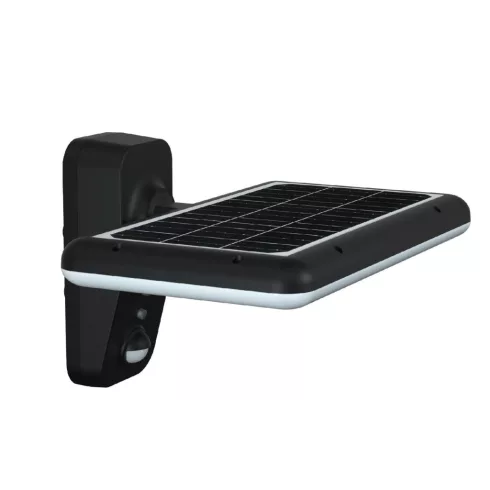 Szolár LED reflektor, PIR mozgásérzékelő, 2000 lm, 3000/6000 K, 6000 mAh akku, 2 üzemmód, IP65, HSO   FLP2000SOLAR