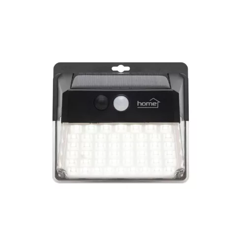 Napelemes LED reflektor, 250 lumen, 6500 K, PIR mozgásérzékelő, 1200 mAh akku, 3 mód, IP65, HSO       FLP22SOLAR