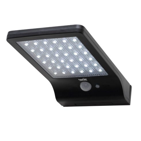 Napelemes LED reflektor, PIR mozgásérzékelővel, 300 lm, IP44, HSO                                     FLP300SOLAR
